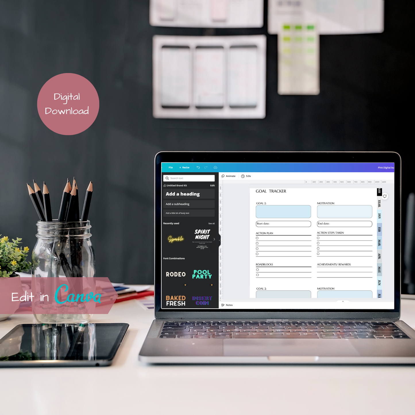 PLR ADHD Planner
