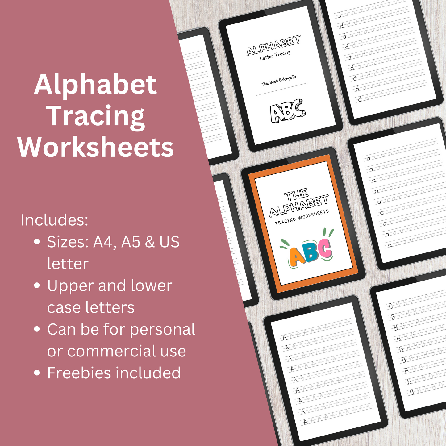 ABC Tracing Worksheet