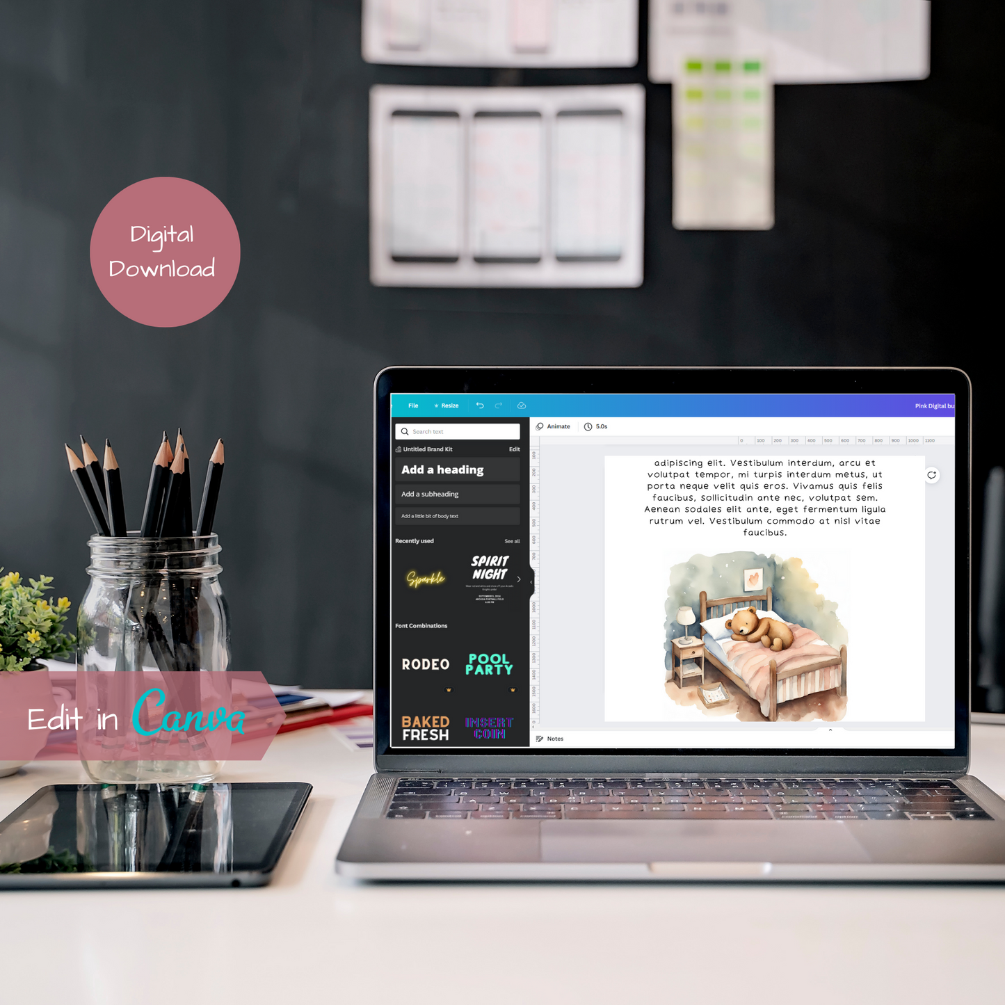 Picture Book Template