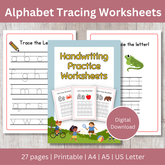 Alphabet Tracing Worksheets